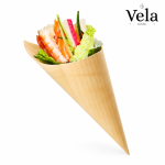 Wooden Serving Cones (100 pack) - Image 2