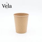 8oz Double Wall Bamboo Paper Cup Kraft - Large