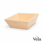 6" x 6" Deep Inclined Wooden Tray